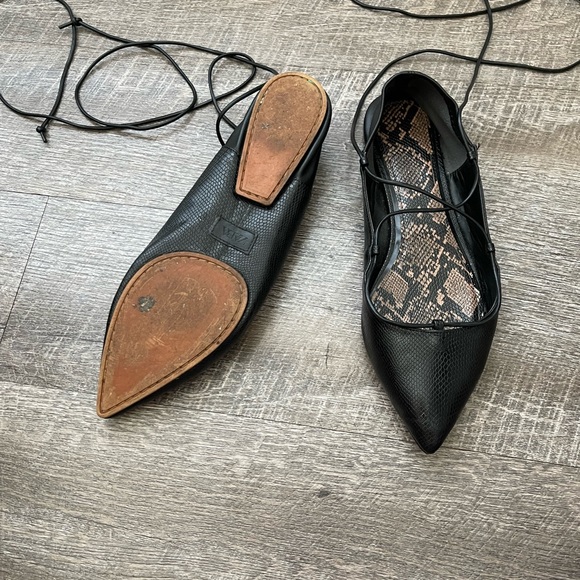 Zara black flat shoes - Picture 3 of 3